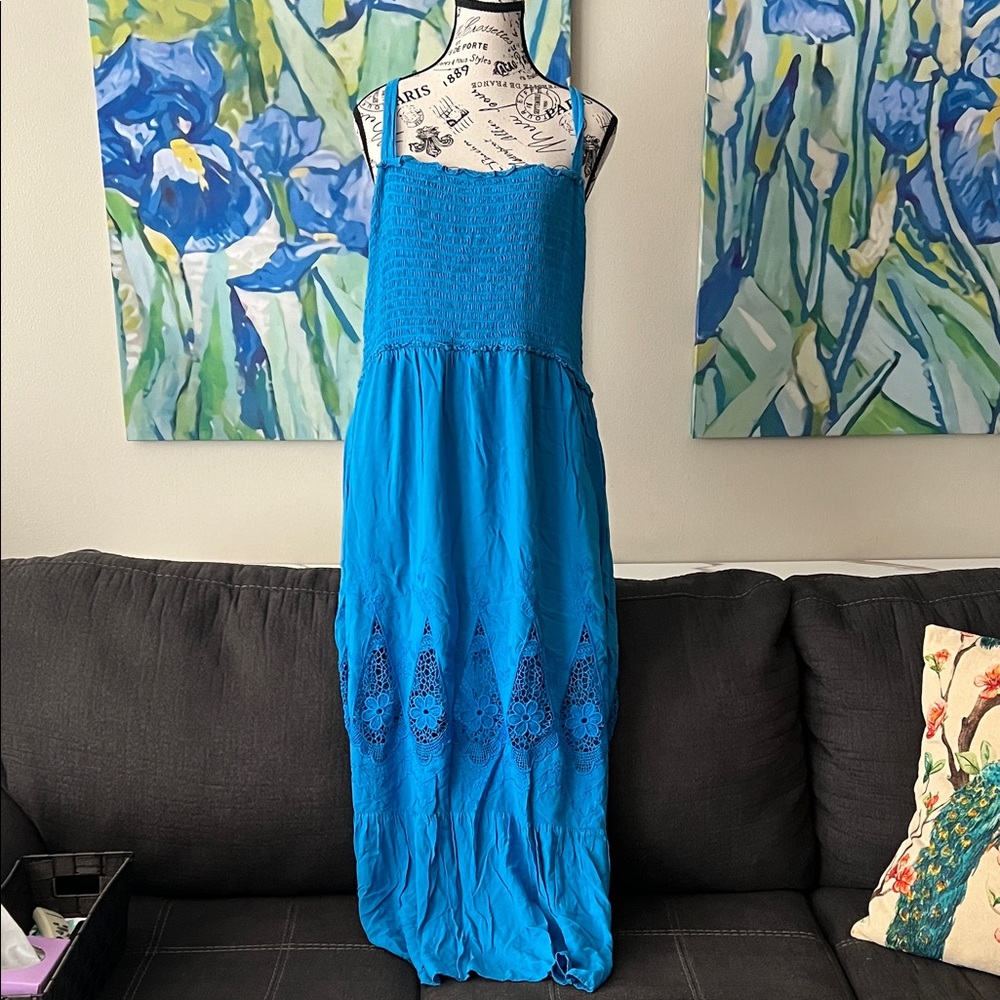 Knox Rose Blue Maxi Dress